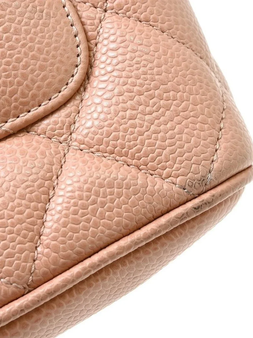 Chanel Pink Calfskin Medallion Tote Handbag KQ01796